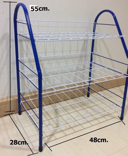 ชั้นวางรองเท้า3ชั้น 28x48x55 100บาท/ชิ้น ขั้นต่ำ 3 ชิ้น