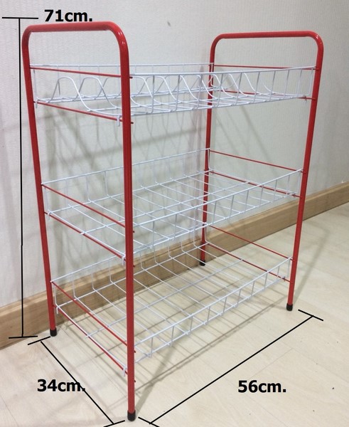 ชั้นคว่ำจาน3ชั้น 34x56x71 105บาท/ชิ้น ขั้นต่ำ 3 ชิ้น