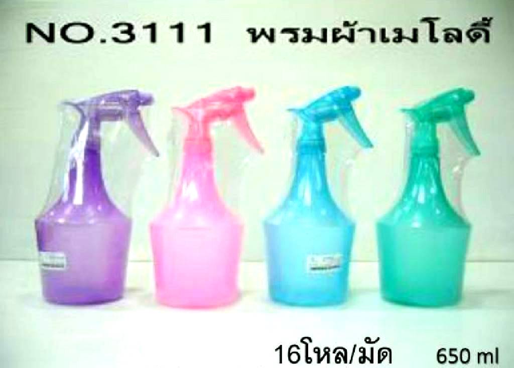 กระบอกฉีด ขวดพรมน้ำ เมโลดี้ คละสี  650 ml. Foggy(1*192)