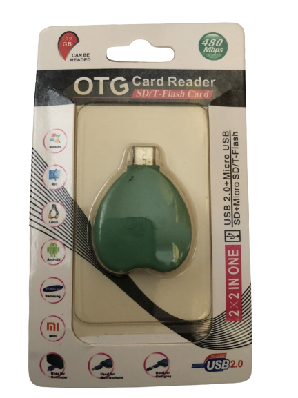 การ์ดรีดเดอร์มือ OTG card Reader 